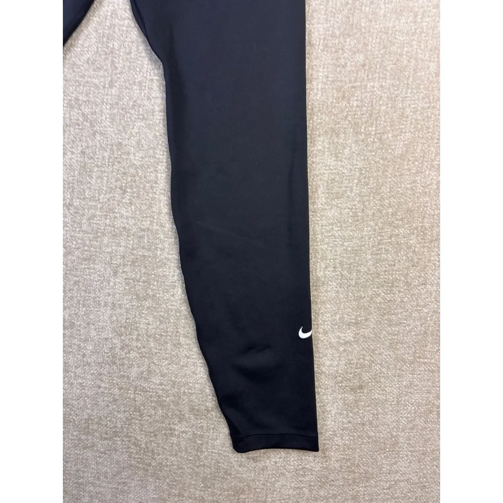 Nike Dri-FIT Womens Plus Size 1X Black High Waisted Training Leggings